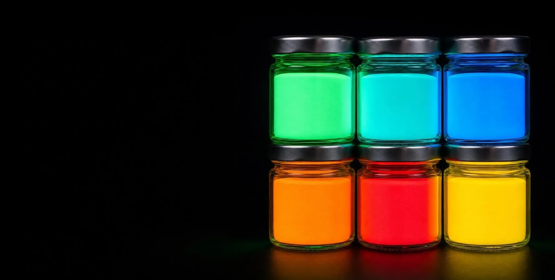 Phosphorescent pigments for glow-in-the-dark decorative and industrial applications